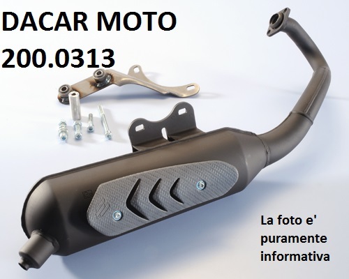 200 0313 polini exhaust - 200.0313,