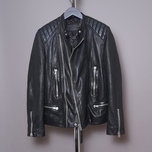 All saints leather jacket - all,