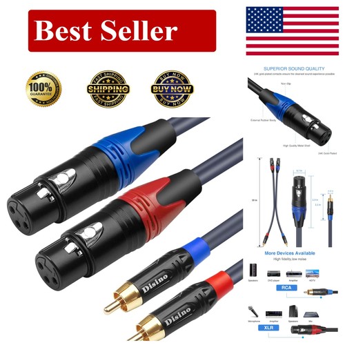 Pro quality dual xlr - pro,