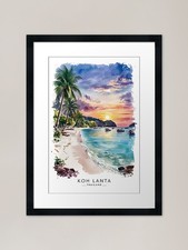 Koh lanta thailand - lanta, framed