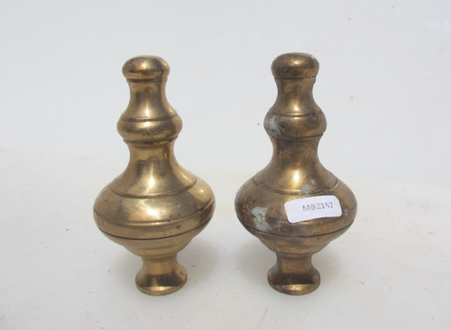 Victorian brass curtain pole - victorian,