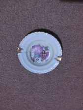 Vintage Porcelain Ashtray Tiny