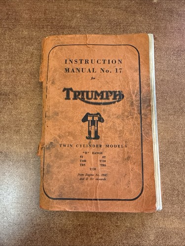 Original triumph motorcycle - triumph,