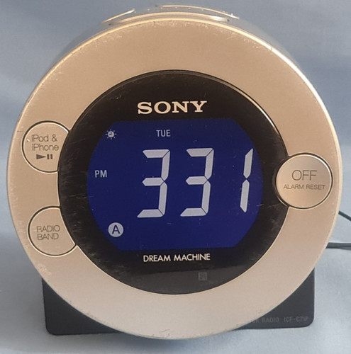Sony clock radio dream - clock,