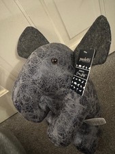 Dunelm Elephant Door Stop Grey
