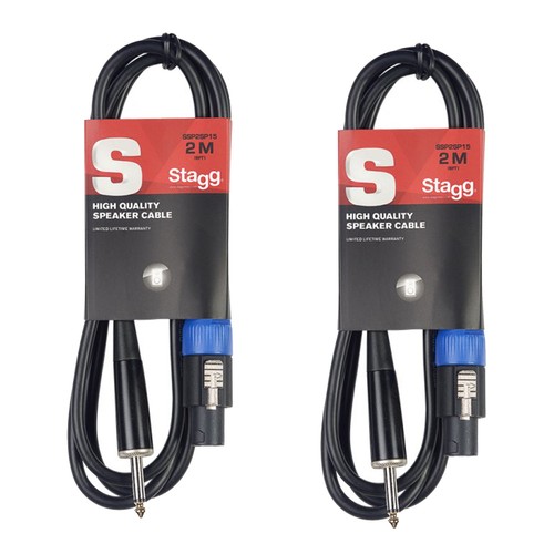Stagg speakon to mono - x, 2m