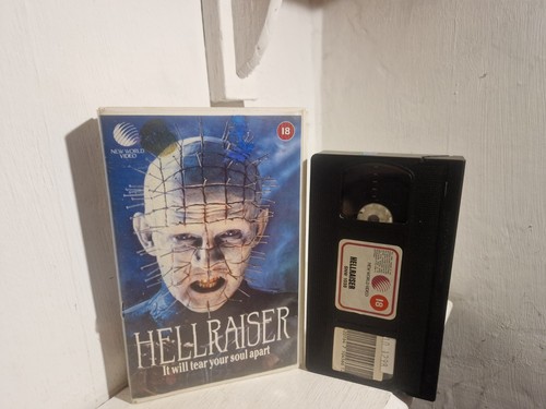 Hellraiser vhs big box - hellraiser,