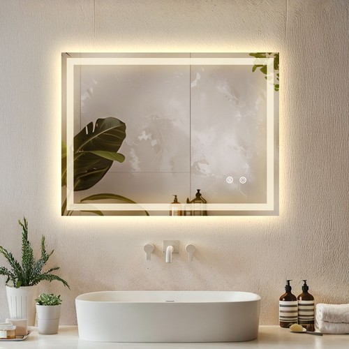 Led mirror rectangular - led,