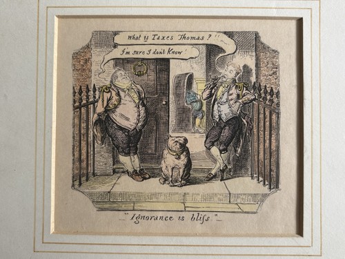 George cruikshank mounted - cruikshank,