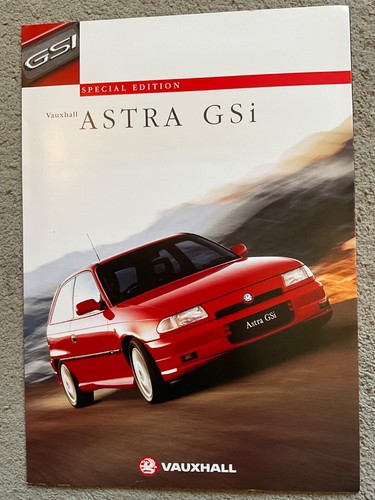 Vauxhall astra gsi special - astra,