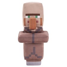 Minecraft Aldeano Plush Toy - 20 cm Soft Cuddly Stuffed Doll - Gaming Decor Gift