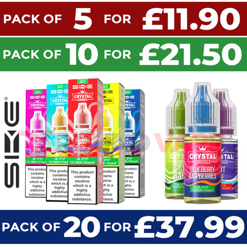 Ske crystal nic salts 10ml - salts,
