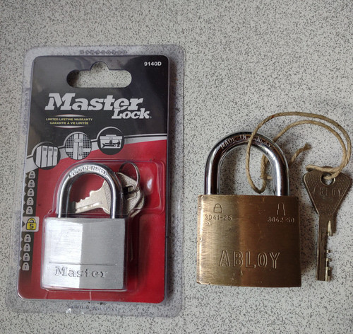 Job lot pad locks - lot,