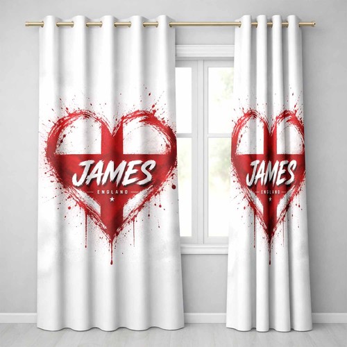 Personalised name heart - personalised,