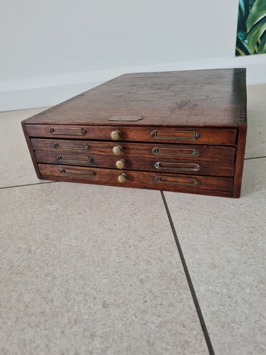 Vintage four drawer collectors - vintage, four-drawer