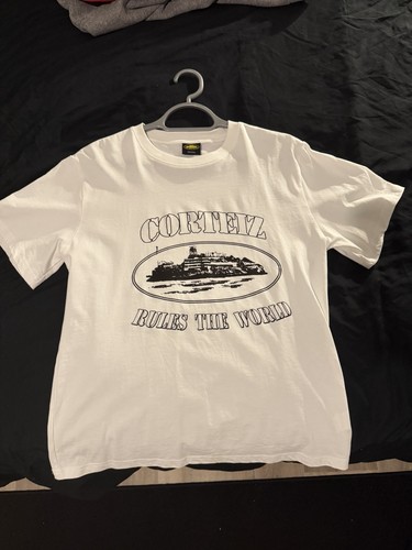 Corteiz men white graphic - white,