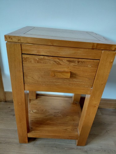 Solid oak cabinet - solid,