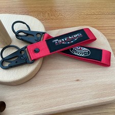 2PCS Double Side KeyRing Nylon