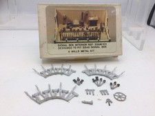 Wills SSAM103 OO Gauge Signal Box Interior Whitemetal Kit (INCOMPLETE)
