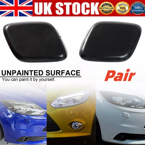 Pair bumper headlight washer - bumper,