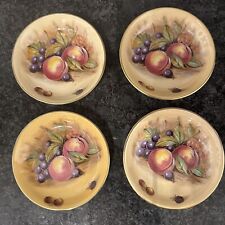 aynsley orchard gold D Jones 4 X  Small Dishes . VGC