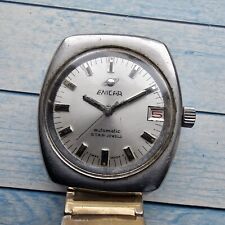 Vintage Enicar Star Jewels Automatic Mens Wristwatch