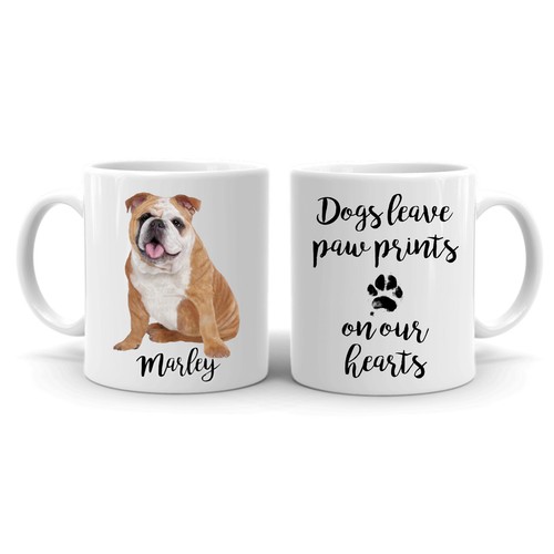 Personalised english bulldog - personalised, 6