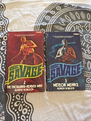 Doc savage books - books, kenneth