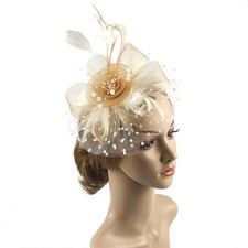 Alice Feather Hair Fascinator