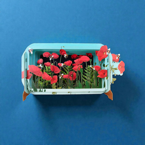 Message bottle pop up - message, a