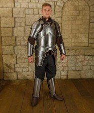 Knight Armour, Chest plate, Pauldrons, Bracers, Full set, Medieval Armour