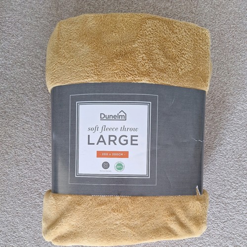 New dunelm large - ochre, yellow