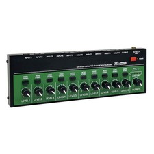 Sound Mixer 10Channel Stereo Mixer for Studio and Live Sound Application