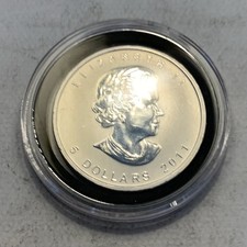 2011 Canadian 1oz Silver Maple