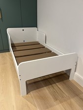 Great Little Trading Company Star Bright Toddler Bed, White