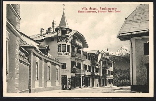 Berchtesgaden hotel villa - ak, berchtesgaden,
