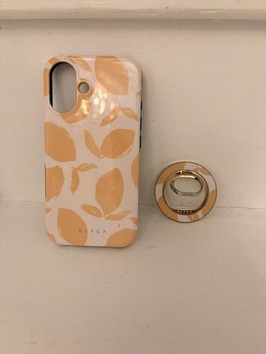 Burga lemon tart phone case