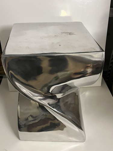 Polished stool table stand - stool, in