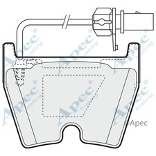 Brake pads set for phaeton - pads,
