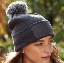 Beechfield Bobble Hat Patch