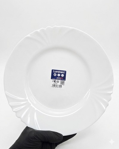 Luminarc white round ceramic - white,