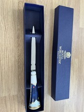 Letter Opener Royal Worcester Millennium 2000 A.D BOXED porcelain handle