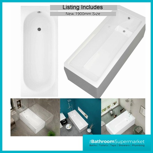 Modern single ended bath tub - bath,