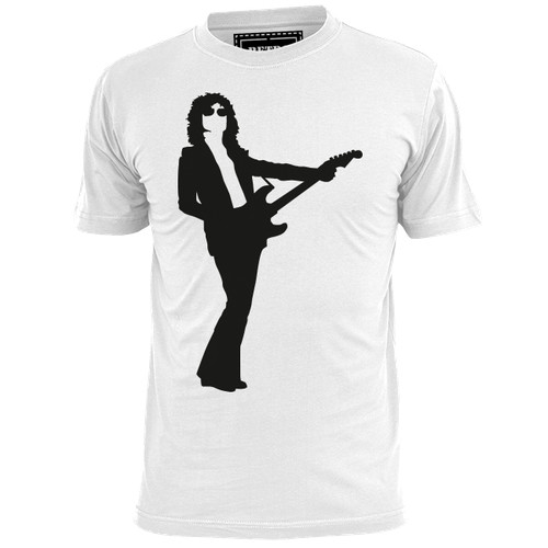 Mens bolan guitar silhouette - bolan,