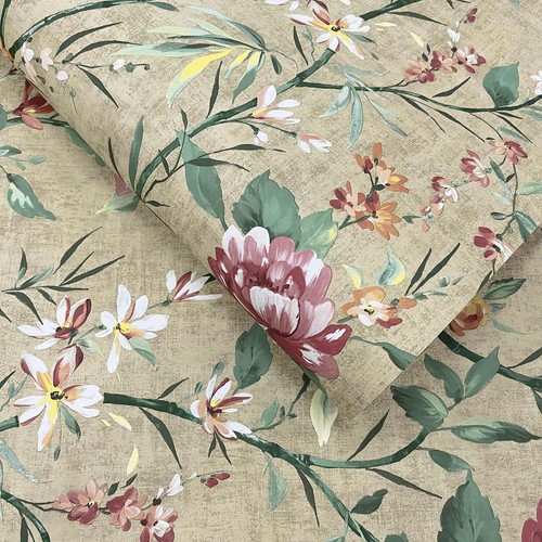 Oriental vintage flowers - oriental,