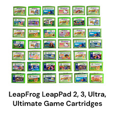 Game Cartridges for LeapFrog, LeapPad 2, 3, Ultra and Ultimate Games