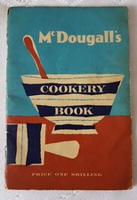 Vintage 1960's McDOUGALL'S Cookery Book 24th Edition ~ Original Price 1 Shilling