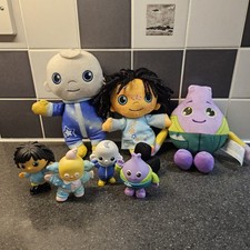 Moon and Me Plush Soft Toys Bundle Pepi Nana Moon Baby Mr Onion and Small Figure