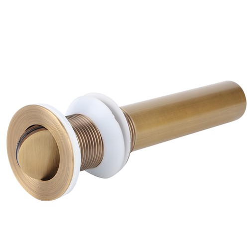 Antique brass basin drain - antique,