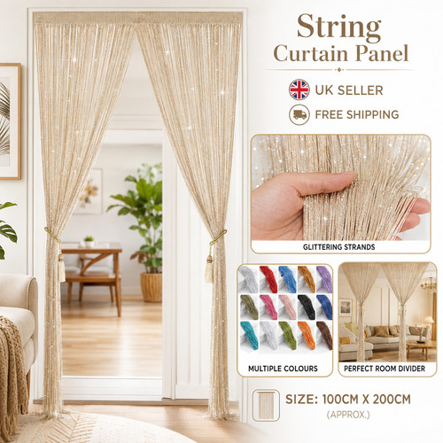Hanging beaded curtains - hanging,